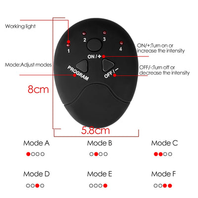 Wireless Electric Muscle Stimulator And Massager