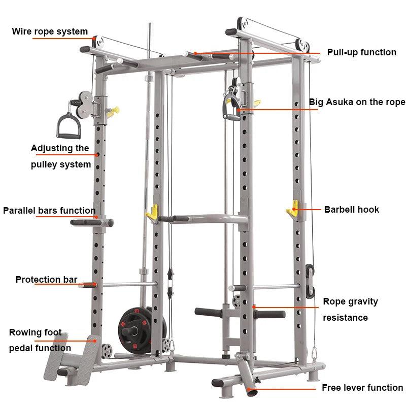 Household Multifunctional Frame Squat Rack