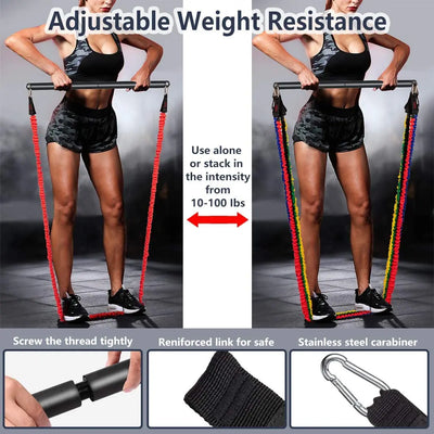 500LBS Workout Resistance Bands