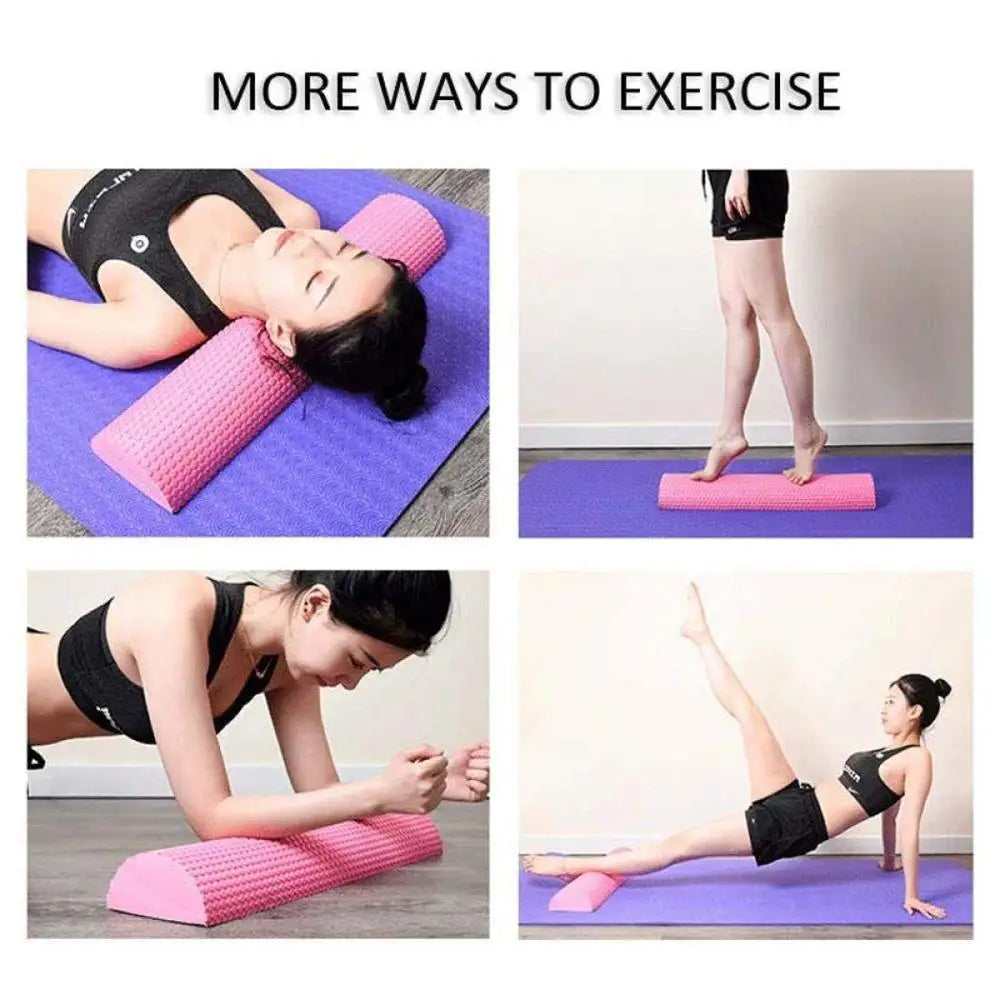 Half Round Yoga Roller