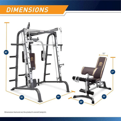 Pro Smith Cage Workout Machine