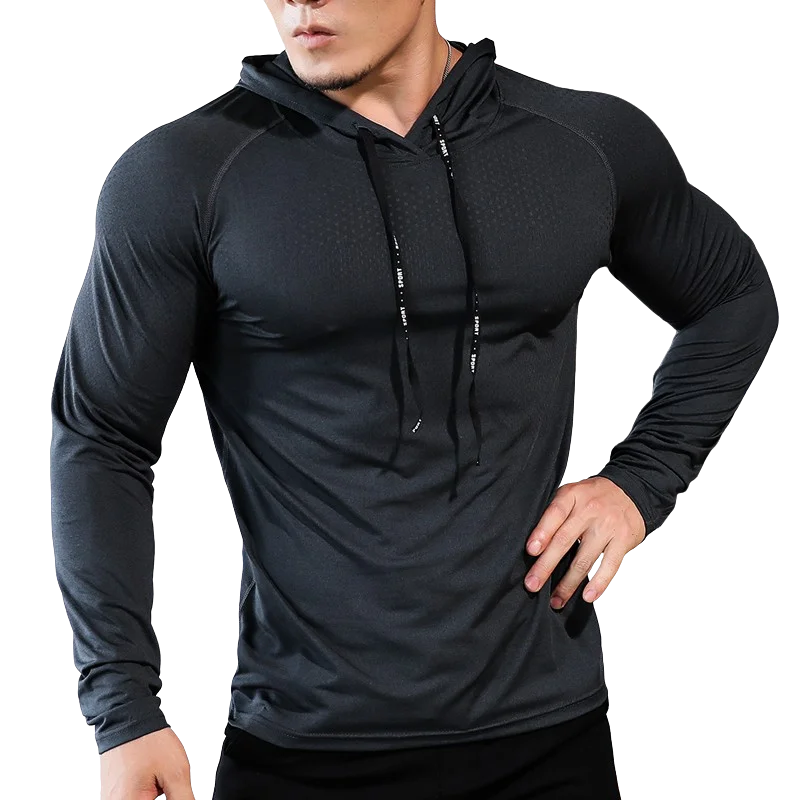 Mens Running Sport Hoodie