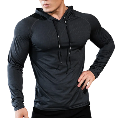 Mens Running Sport Hoodie