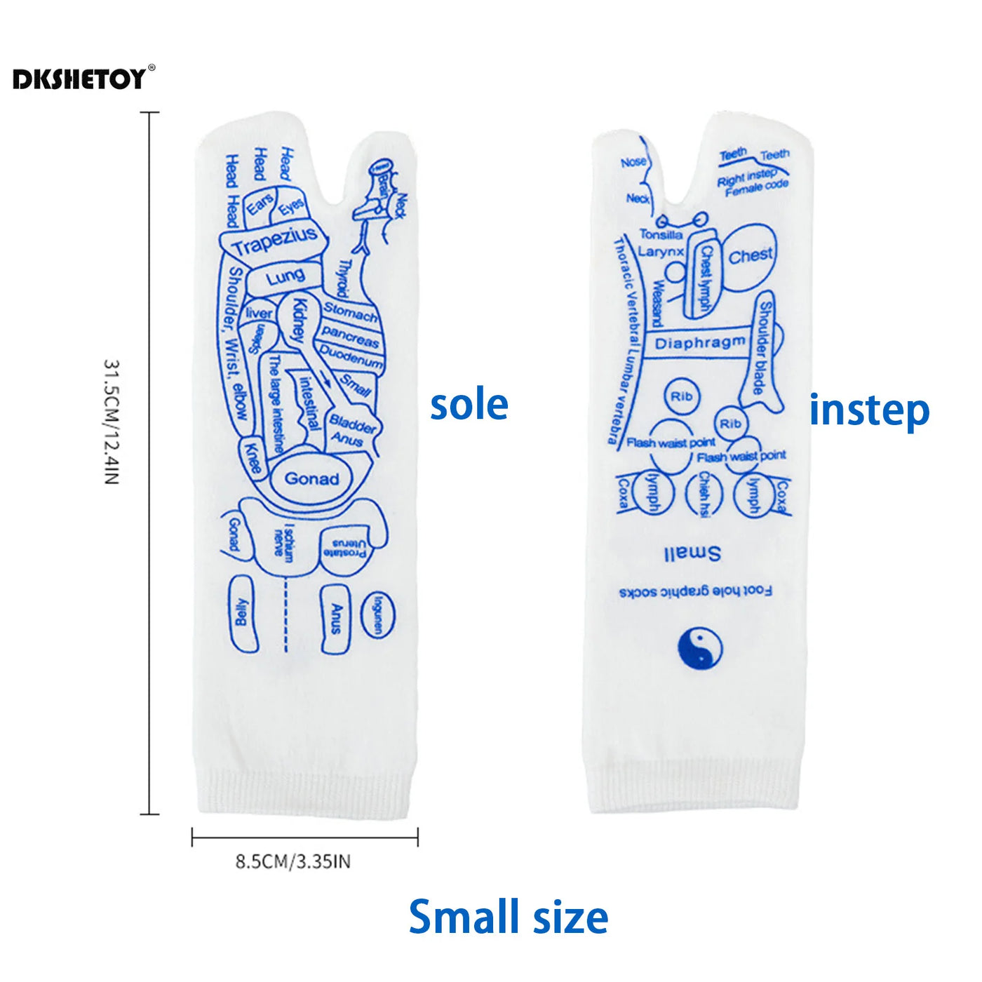 Acupuncture Point Socks With Foot Point Tool