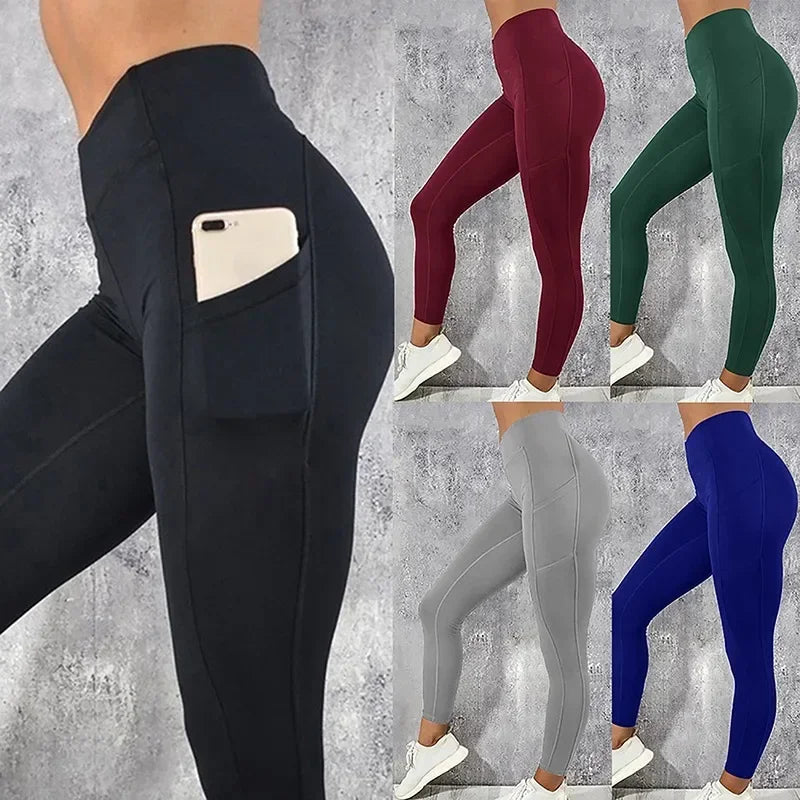 Pocketed Sportswear Woman Gym Leggings