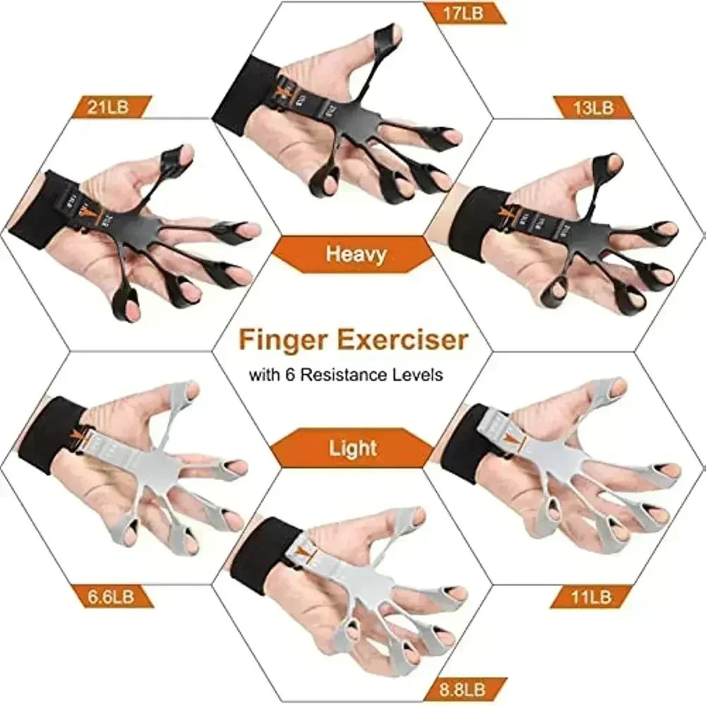 Silicone Grip Training and Exercise Finger Exercise Stretcher