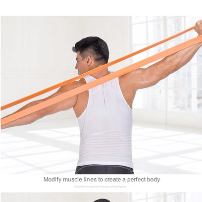 Resistance Bands 208cm Long Elastic Fitness Rubber Bands