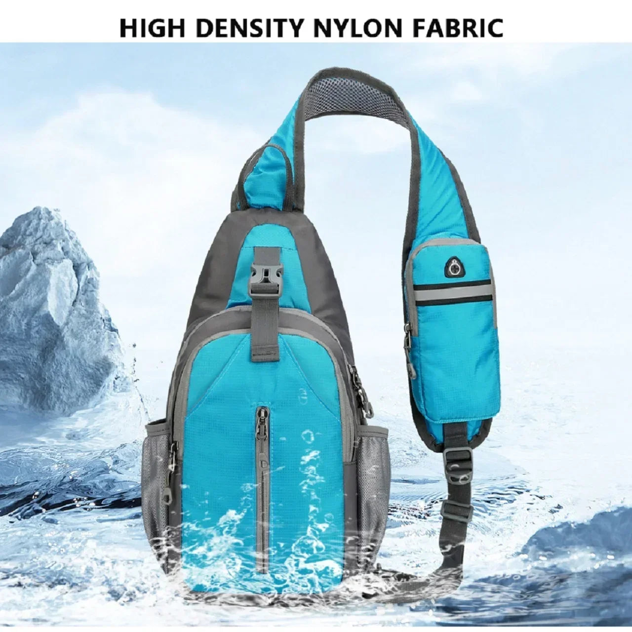 Outdoor leisure Sport slanted shoulder bag