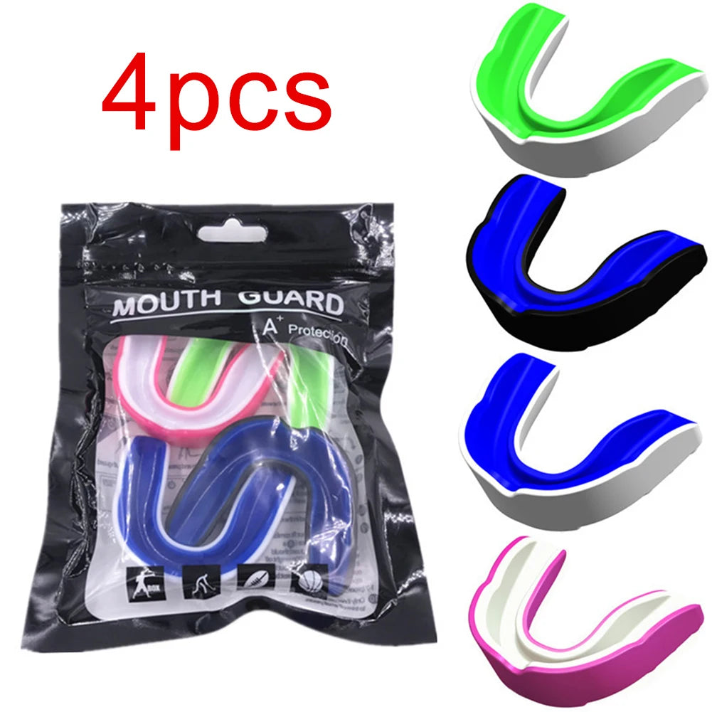 Boxing Training Mouth Guard Boxing  4pcs