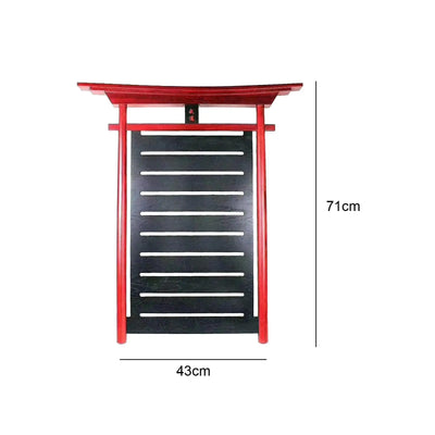 Wood Karate Belt Display Rack