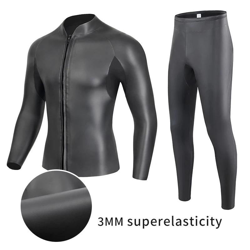 3MM CR Neoprene Wetsuit Men