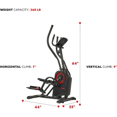 Fitness Cardio Climber Stepping Elliptical Exercise Machine