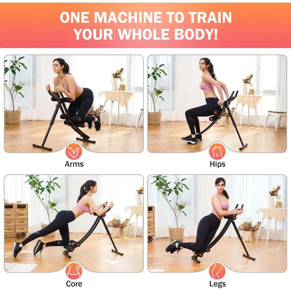 Ab Crunch Coaster Machine for Home Gym