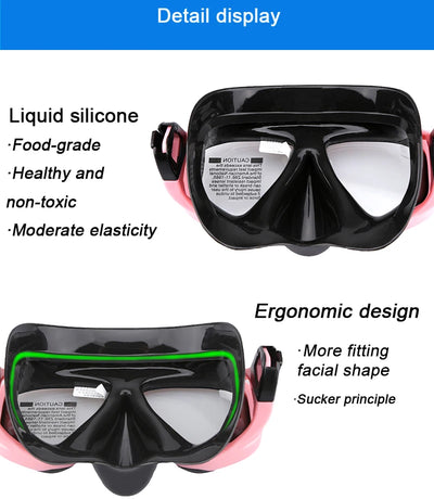 Adult Mask Snorkel Combo With Fins