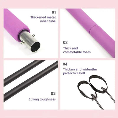 Pilates Bar Kit with Resistance Band