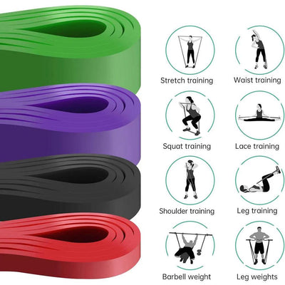 Resistance Bands Heavy Duty Latex Sports Elastic Belt