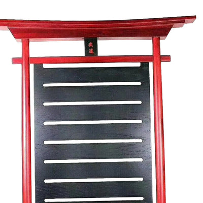 Wood Karate Belt Display Rack