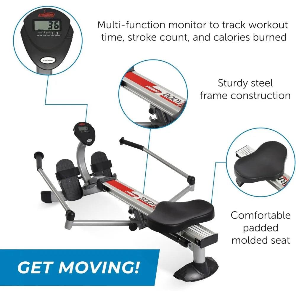 Home Fitness Rower Wioślarz Cardio Large Machine