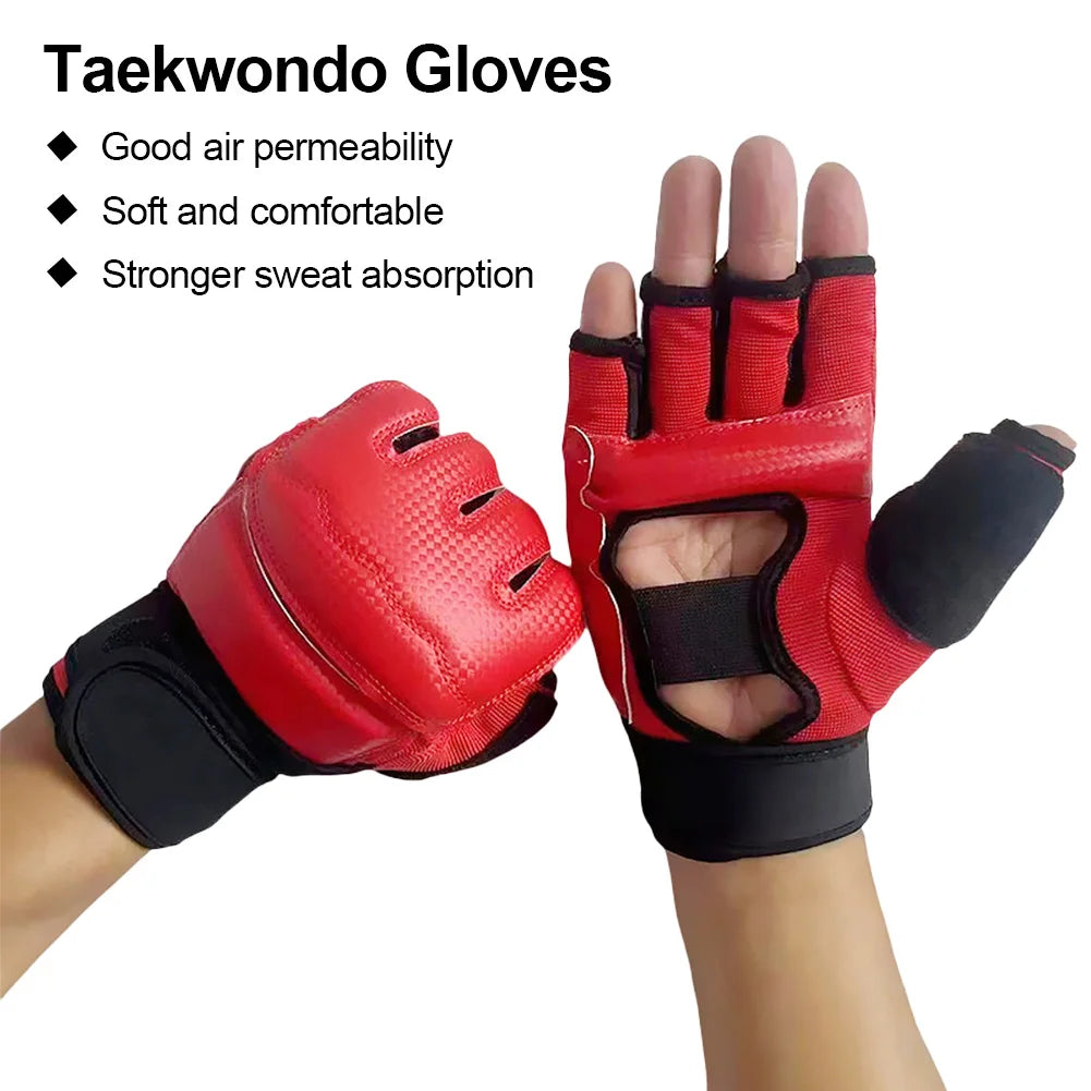 Taekwondo Leather Gloves