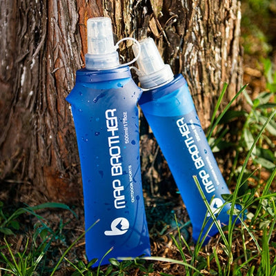 Running Sport  Soft Water Bottle