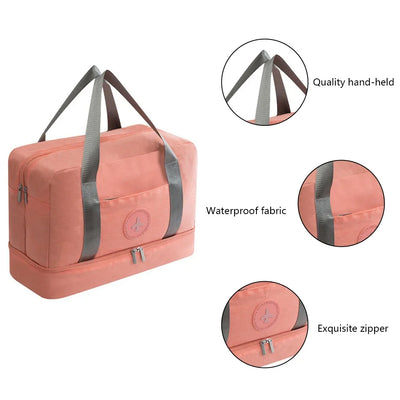 Luggage Dry Wet Separation Storage Bag