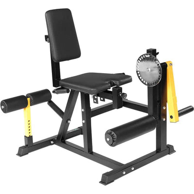 Leg muscle trainer leg press force