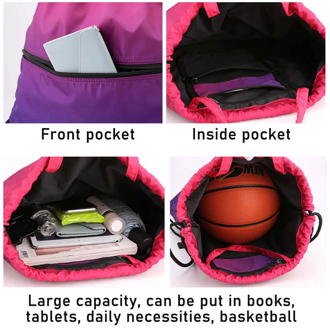 Waterproof DrawString Backpack