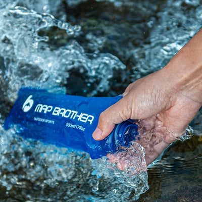 Running Sport  Soft Water Bottle