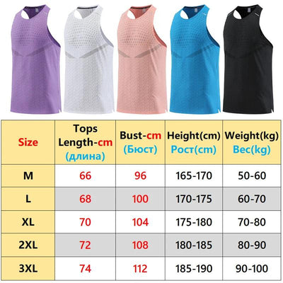 Quick-Drying Mesh Breathable Training Tanks