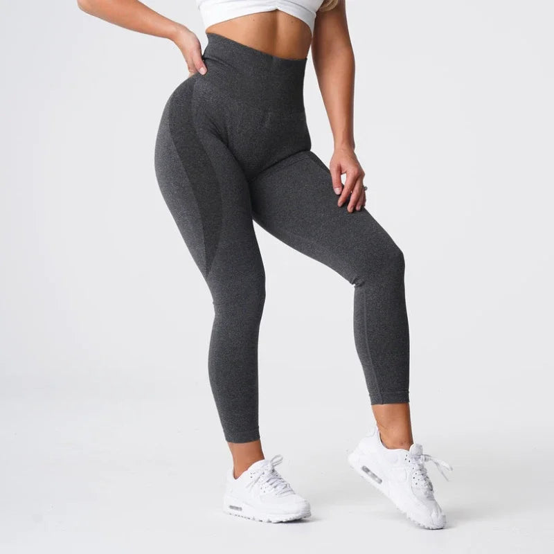 Speckled Seamless Women Spandex Leggings