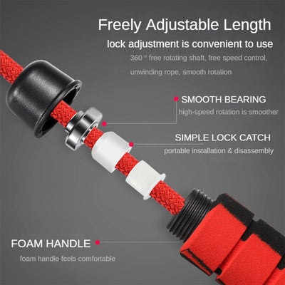 Heavy Skipping Rope Foam Grip Handles for Fitness