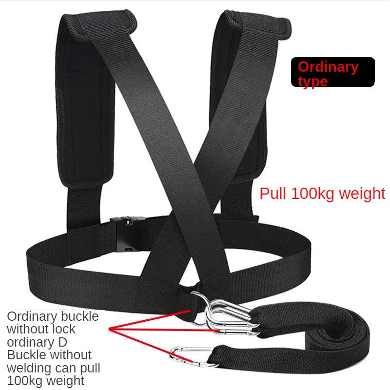 Shoulder Harness Gym Pull Sled