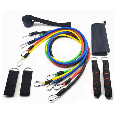 Latex Tube Straps for Resistance Training