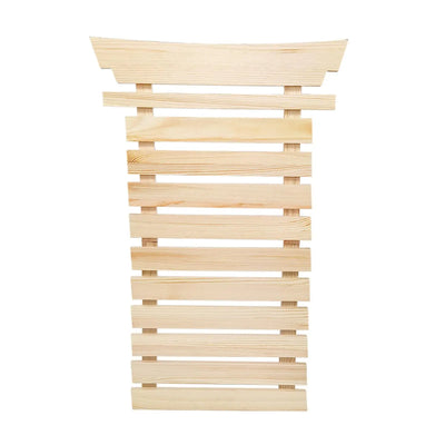 Wood Karate Belt Display Rack Foldable Wood