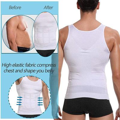 Men Slimming Body Shaper Vest Shirt