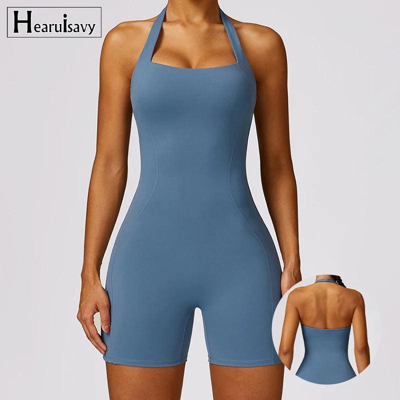 New Short One-piece Suit Running Sports