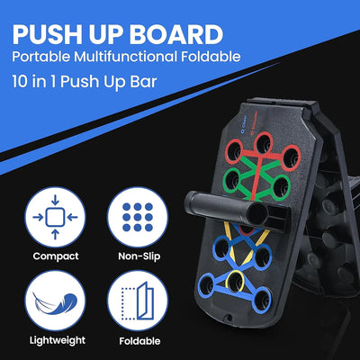 Multifunctional Push-up Board Set With Handles