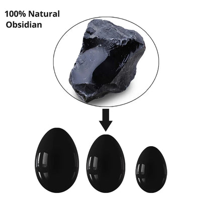 Yoni Eggs Massage Healing Stone Natural Quartz Exercise Eggs Multiple Sizes For Women Muscle Training Safer And Healthier 1PCS