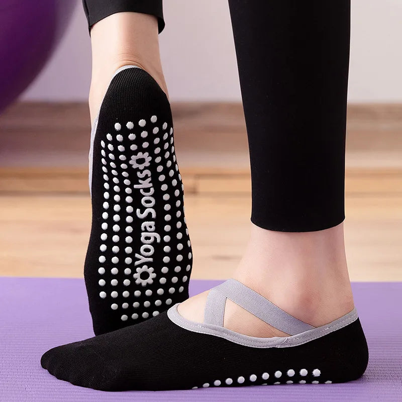 2023 Women Bandage Pilates Socks