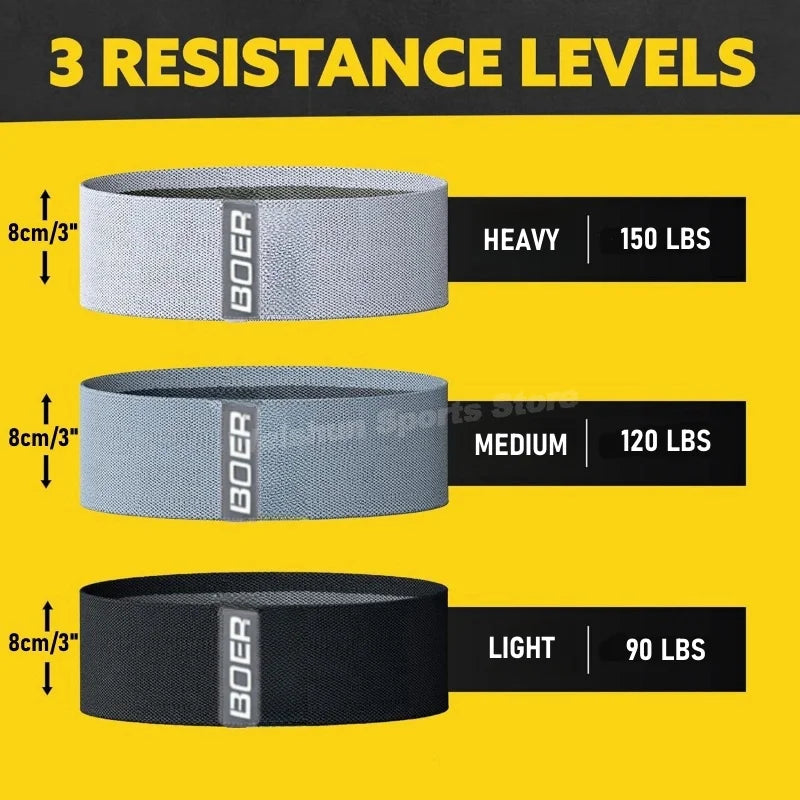 3PCS/Lot Resistance Bands Stretch Bands