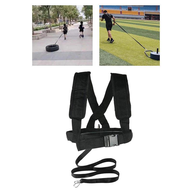 Shoulder Harness Gym Pull Sled