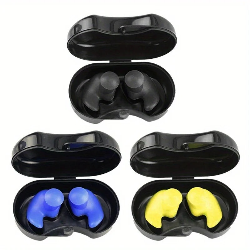 Reusable Silicone Swimming Earplugs