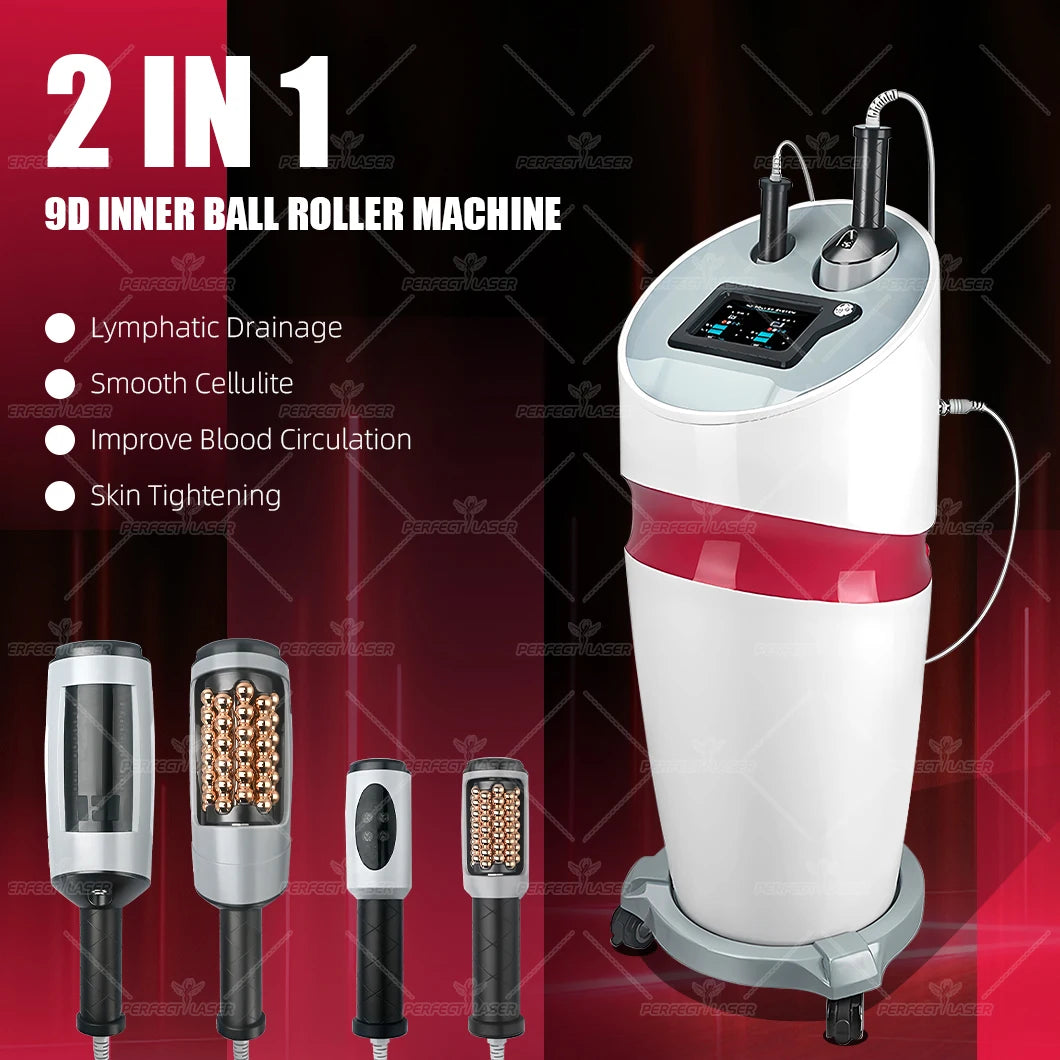 Roller Massage Face Lift Machine Slimming Inner Ball Roller Build muscles Fat Reduction Reshaping Professional Salon Device