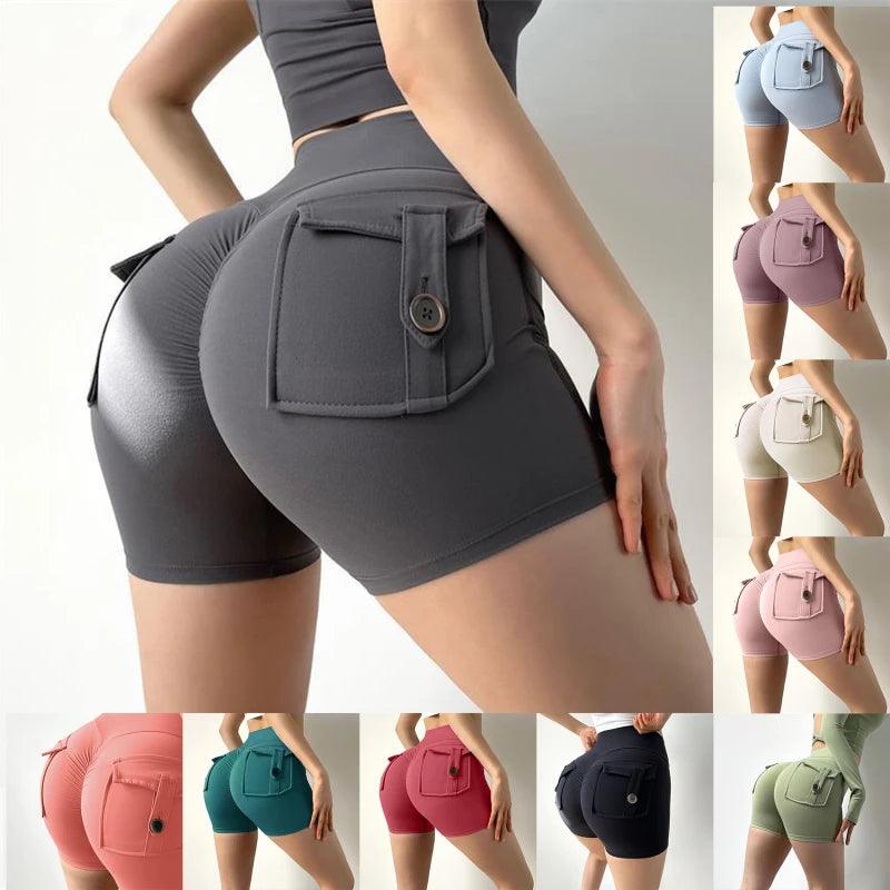 Shorts Women Sport With Pocket