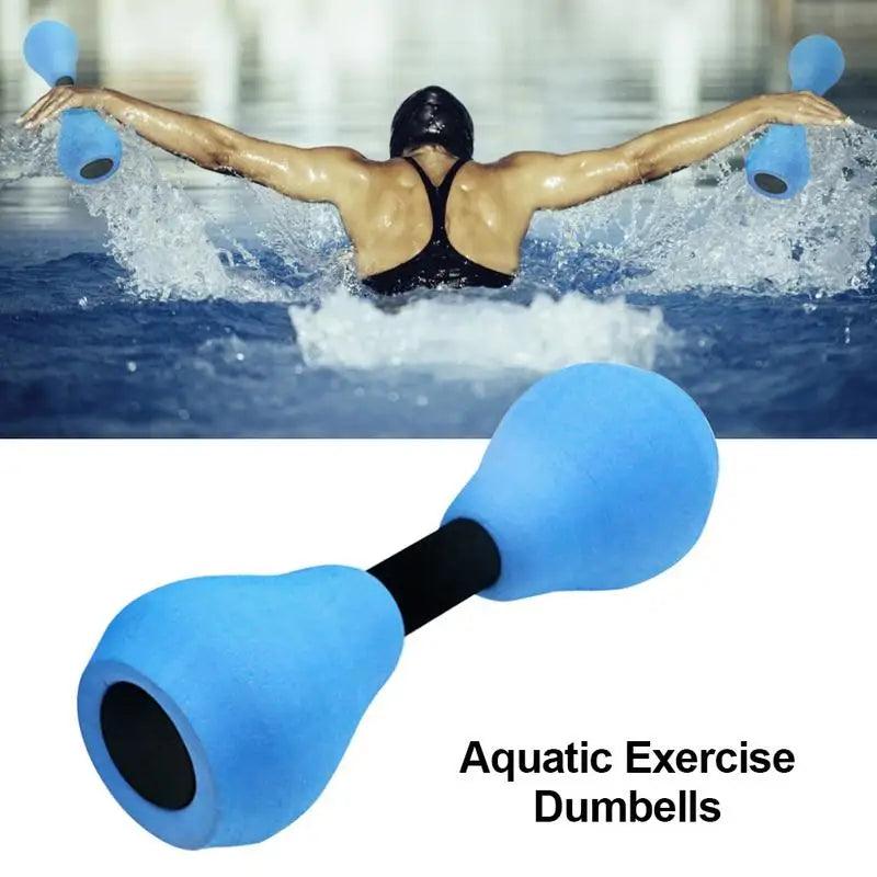 1 Pair EVA Water Foam Floating Dumbbell