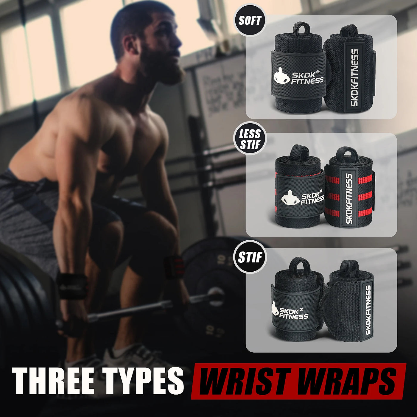 Weightlifting Wrist Wraps