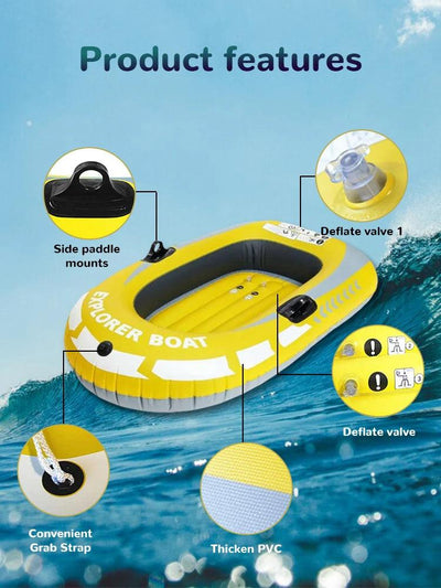 Thickened Pvc Rubber Kayak Inflatable Boat