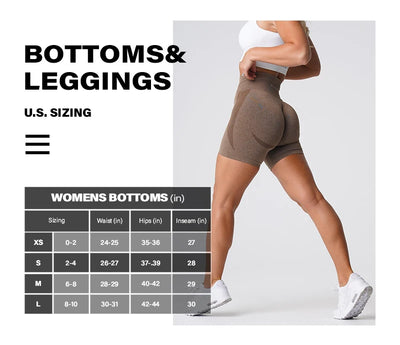 Seamless Shorts for Women Push Up