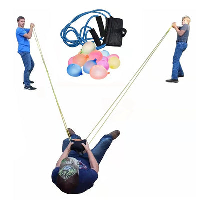 Outdoor Elastic Water Balloon Launcher