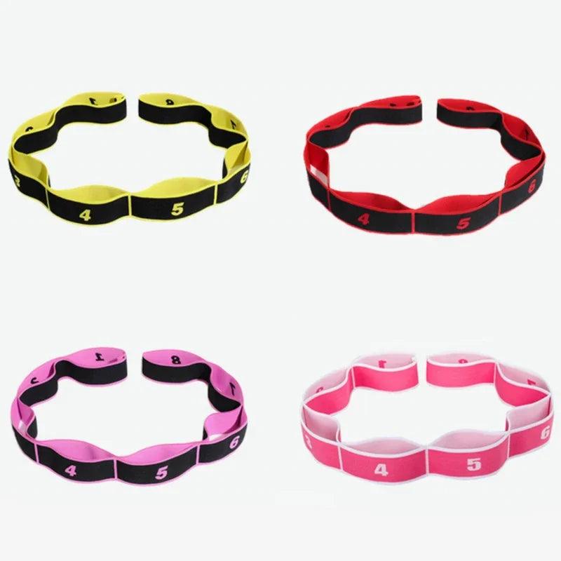 Polyester Latex Elastic Latin Dance Stretching Band